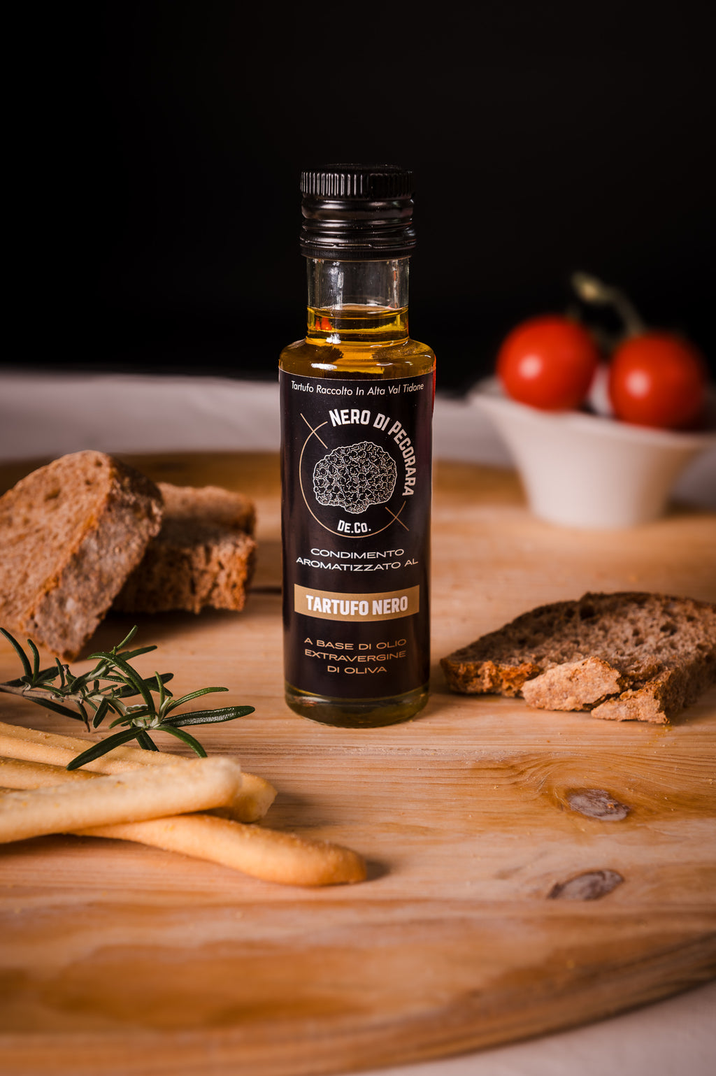 Olio al tartufo nero di Pecorara