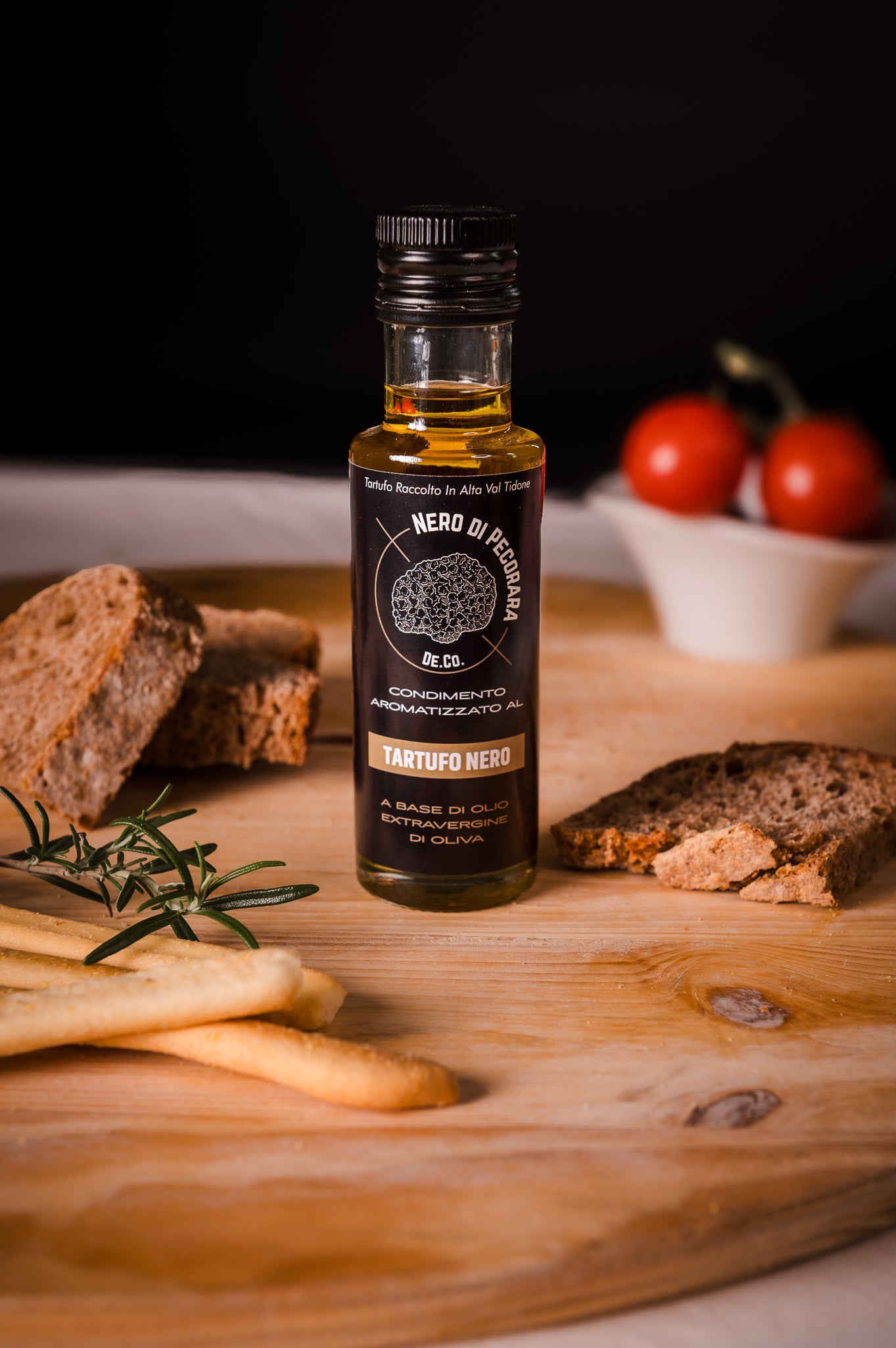 Olio al tartufo nero di Pecorara