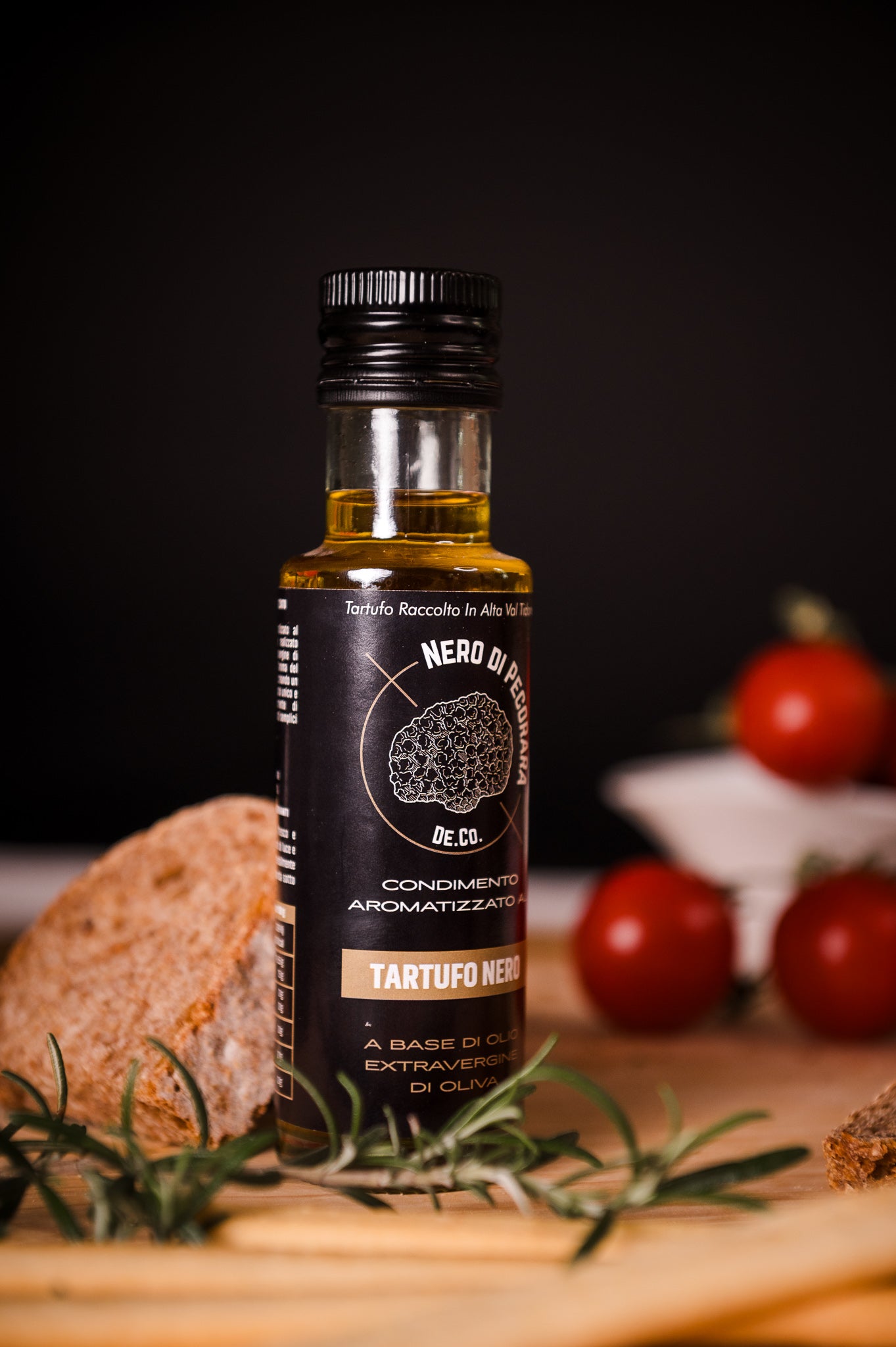 Olio al tartufo nero di Pecorara